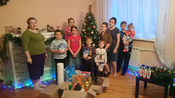 Многодетная семья 12 детей