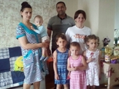 Малоимущая семья  Науменко и Колыбенко